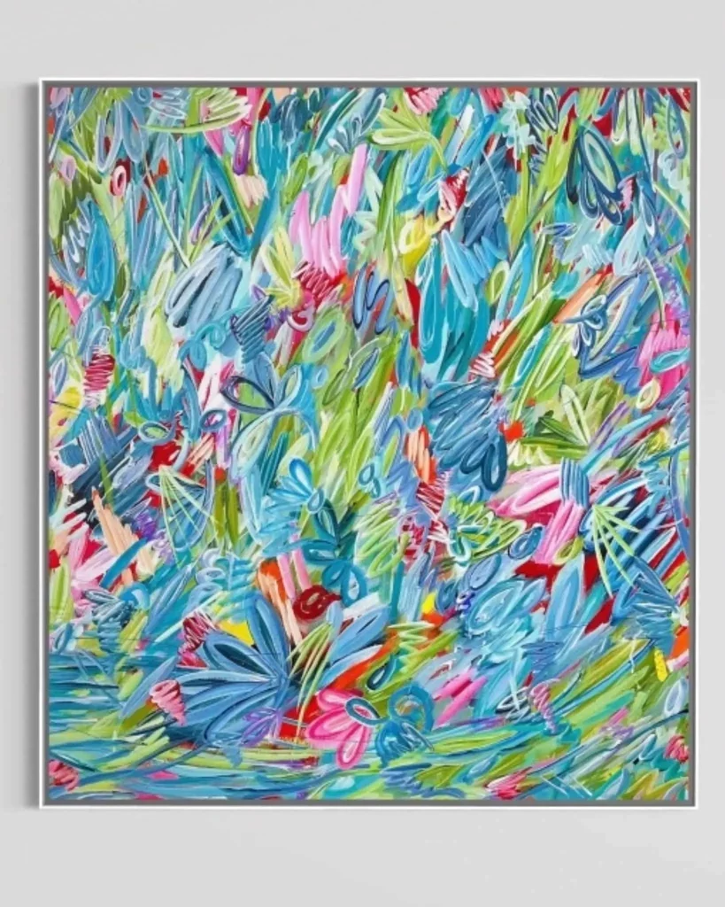 Catherine Ickx, artiste peintre belge entre mouvement, couleur et émotion